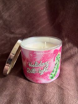 Bath & Body Works Holiday Dill-ight 3-Wick Candle
