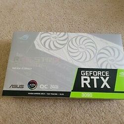 ASUS ROG STRIX Nvidia GeForce RTX 3090 White- BRAND NEW, SHIPS NOW 🚚💨

