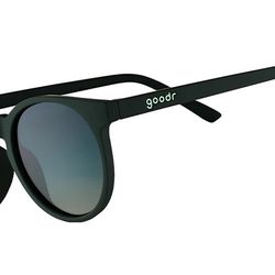 Brand-New Army Green Round-Frame Sunglasses (Doubles as Sun Protection) — An Exceptional Value; A Stylish Designer-Inspired Piece, Perfect for Everyda