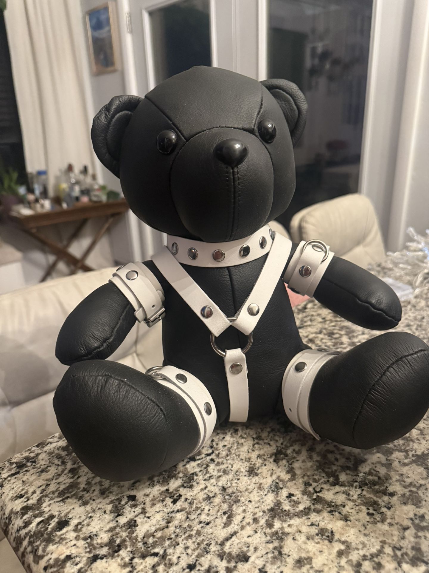 Leather Teddy Bear #22 Of 299 Made