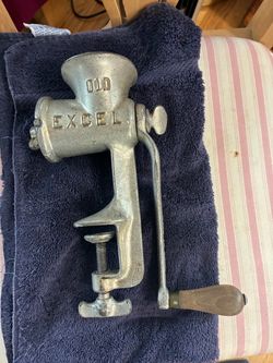 Excel No. 010 Vintage Manual Meat Grinder