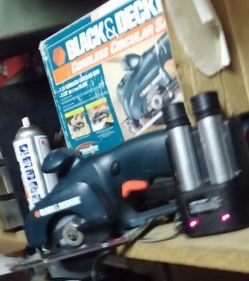 Black & Decker cordless saw