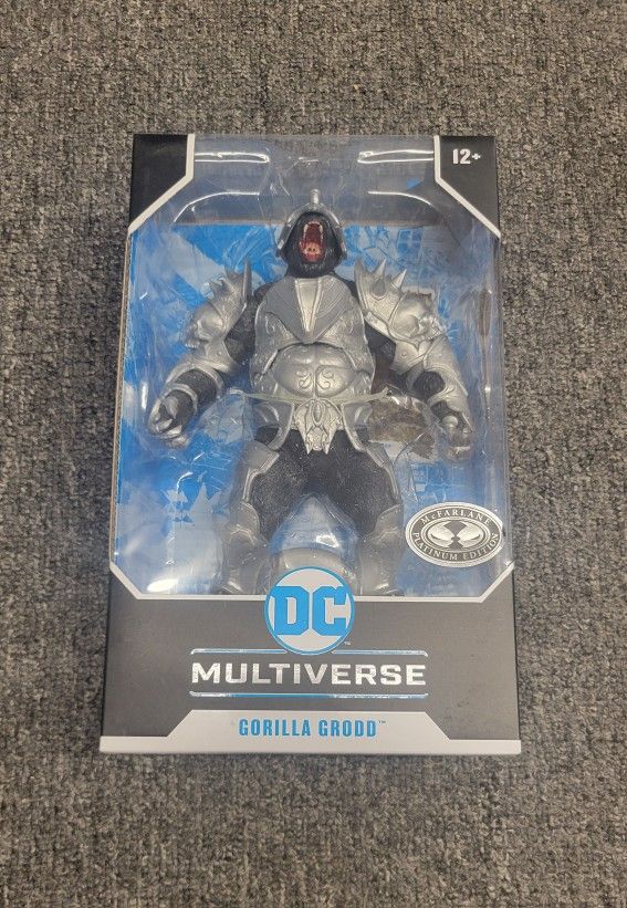 DC Gorilla Grodd Platinum Edition Multiverse McFarlane