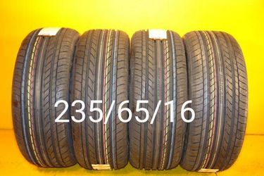 235/65/16 For Sale 4 New Tires We Service Motorcycle Tires