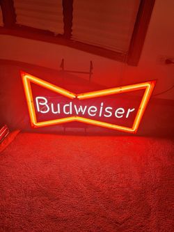 Budweiser Neon Sign