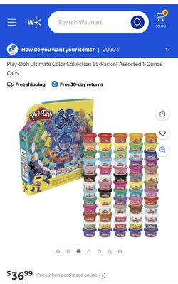 Play-Doh Ultimate Color Collection 65-Pack of Assorted 1-Ounce Cans