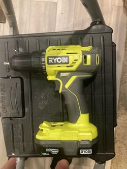 Ryobi drill w battery