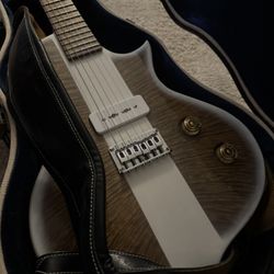 White ICS Electric Guitar