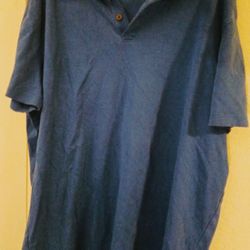 Men's XL Collared Blue Shirt