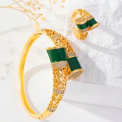 2 Pcs Set Bangle And Ring  (After Christmas Sale)