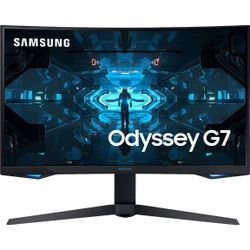 Samsung Odyssey G7 32-in WQHD (2560x1440) 240Hz 1ms Curved Gaming Monitor