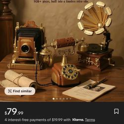 Retro 3 in 1 Vintage Building Set