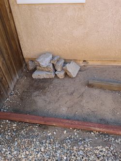 Broken Cement Cement Boulders