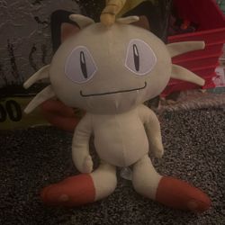 Meowth Pokemon Plush