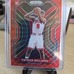 Bulls Patrick Williams Rookie Refractor Card