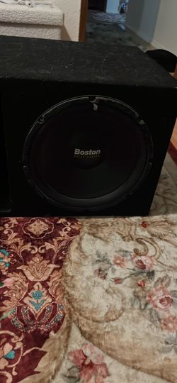 Subwoofer and box (Boston Rally series) 12 inch