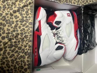 Retro Jordan 5 Fire Red Sz 12