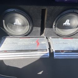 Subwoofer And Amps