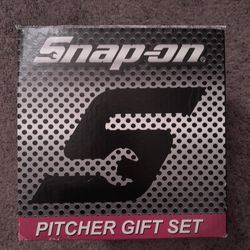 Snapon Collectable Pitcher And Glass Set 