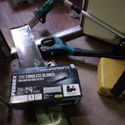 Ferrex Blower Battery Operated New