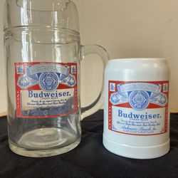 Budweiser mugs / beer Steins