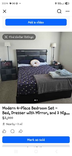 Modern 4-Piece Bedroom Set