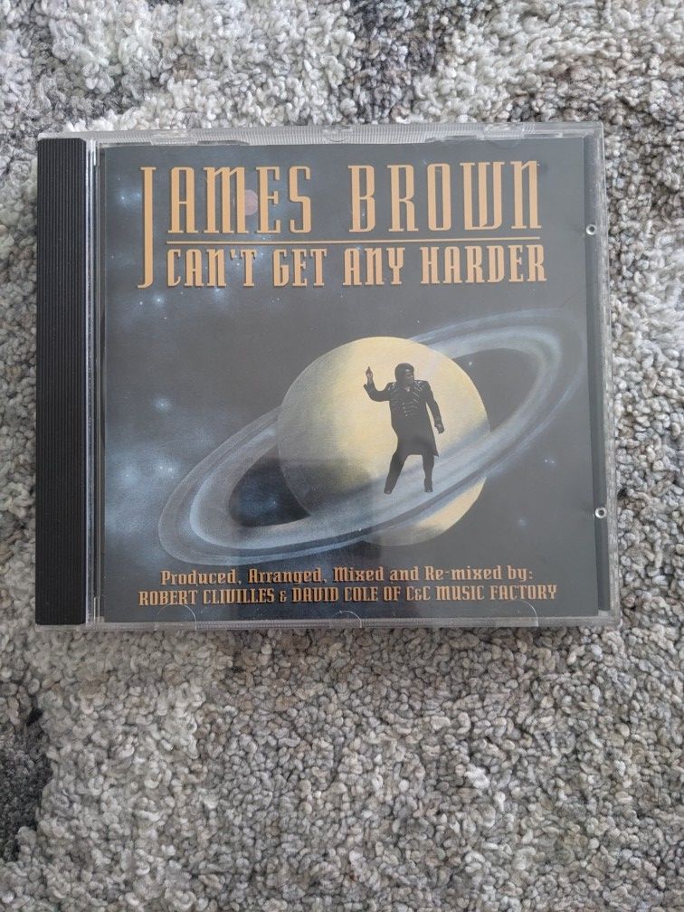 Can't Get Any Harder by James Brown CD & Case