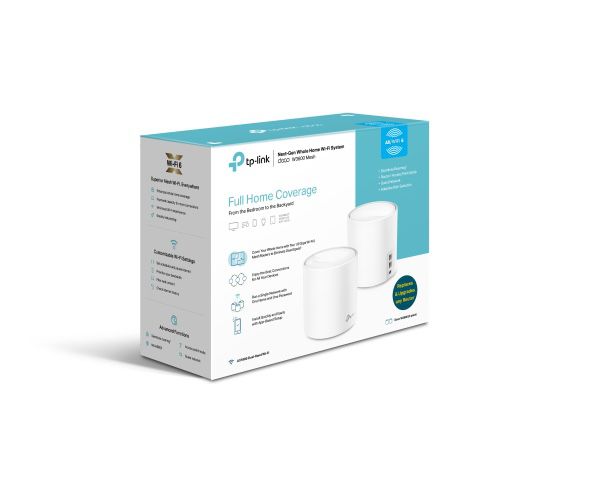 TP-Link Mesh WiFi 6 Routers 1 or 2 PACK