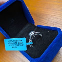 Moissanite Ring