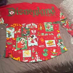Minnie& Mickey Christmas Jersey