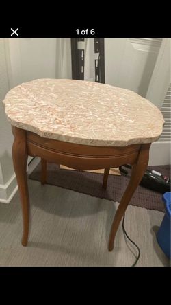Marble table