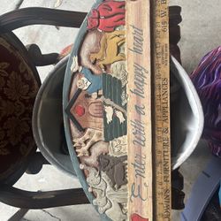 Noah’s Ark wood Wall Hanging