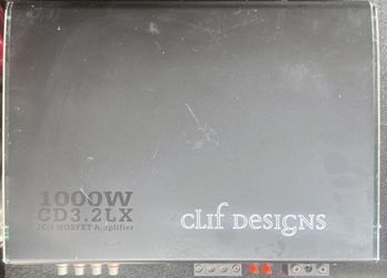 Old School Clif Designs CD30.2LX 2-Ch MOSFET Bridgeable Car Amplifier