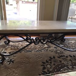 Marble Top Table. Heavy Duty