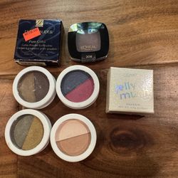 🎨 Lot of 7 Eyeshadows – ColourPop, Estée Lauder, L’Oréal & More – Duos & Singles