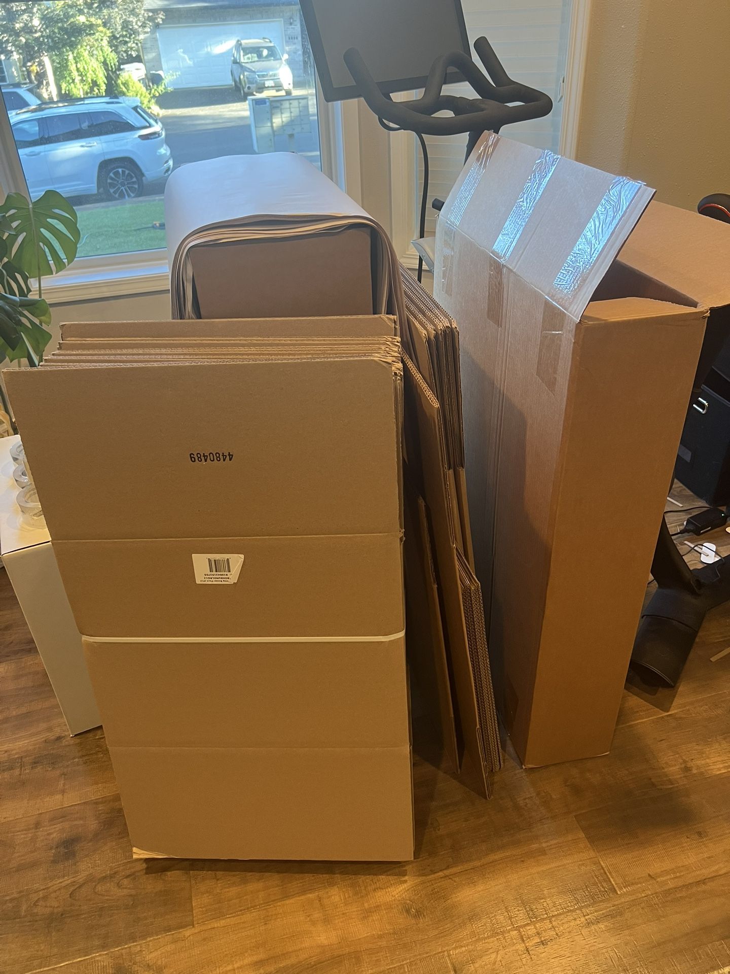 Boxes/Tape/Packing Paper - Unused