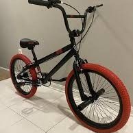 Kent Dread Boy's Black Red BMX Bike w/ Red Wheels 