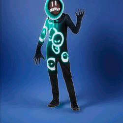 Fortnite Grimey Costume Youth Size Large 10-12 Halloween Cosplay Inspirit NEW