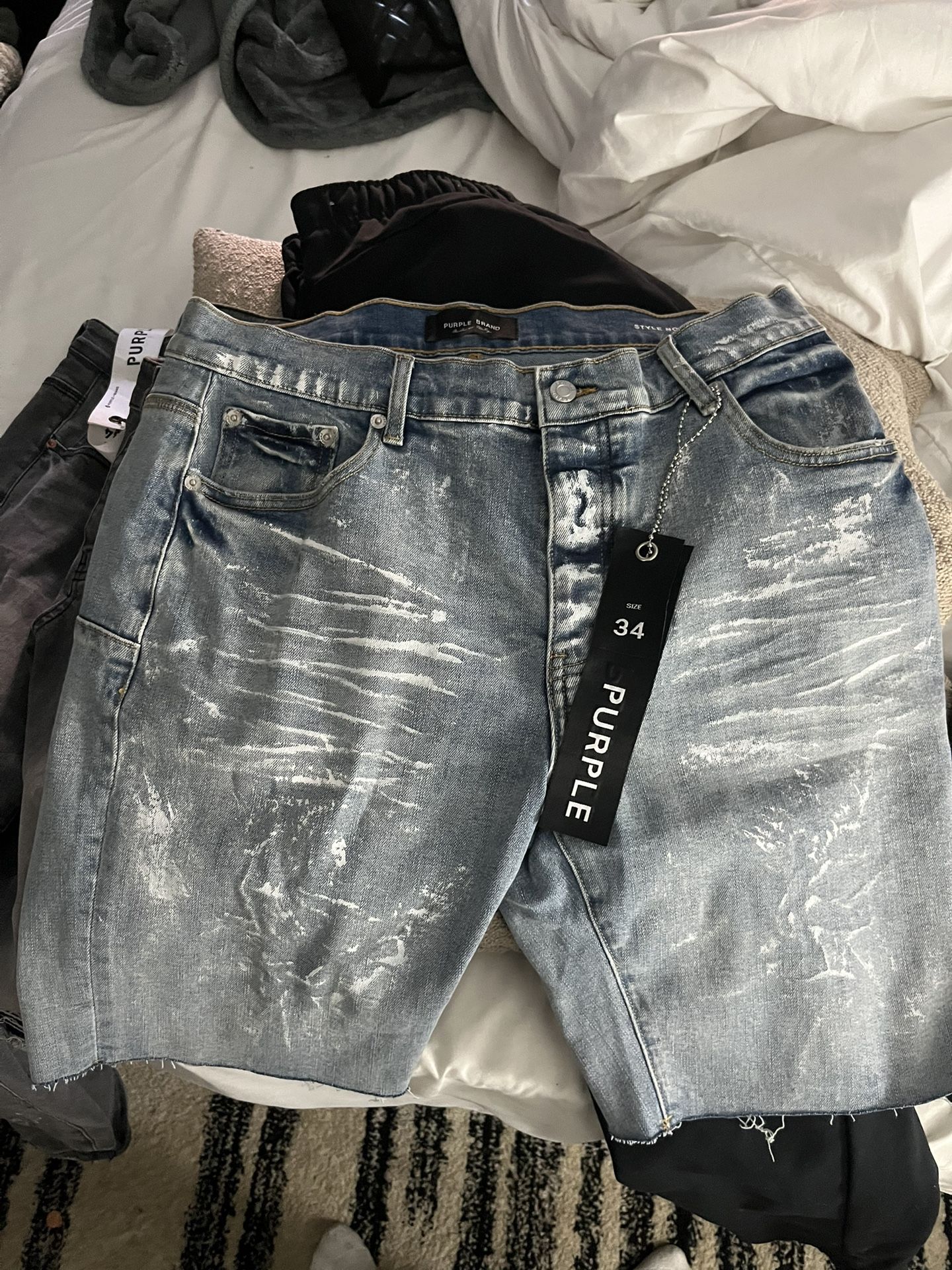 Purple Brand Jean Shorts