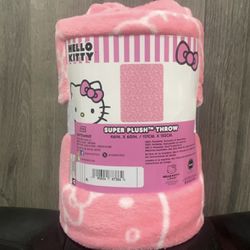 Hello Kitty Throw Blanket 