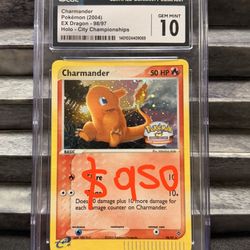 Charmander City Championship Cgc 10