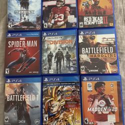 PS4/5 Games Bundle
