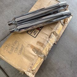 2006 Harley Davidson Road King Classic Slip On Mufflers