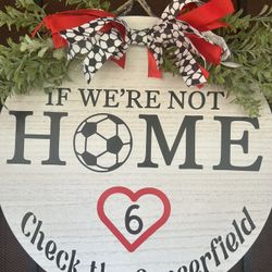 Custom Made Door Wreath 