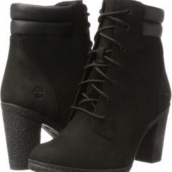 Timberland Tillston Black 9.5 Ladies Boots