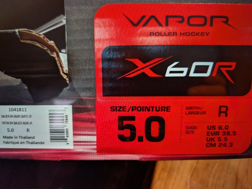 BAUER Vapor Roller Hockey 