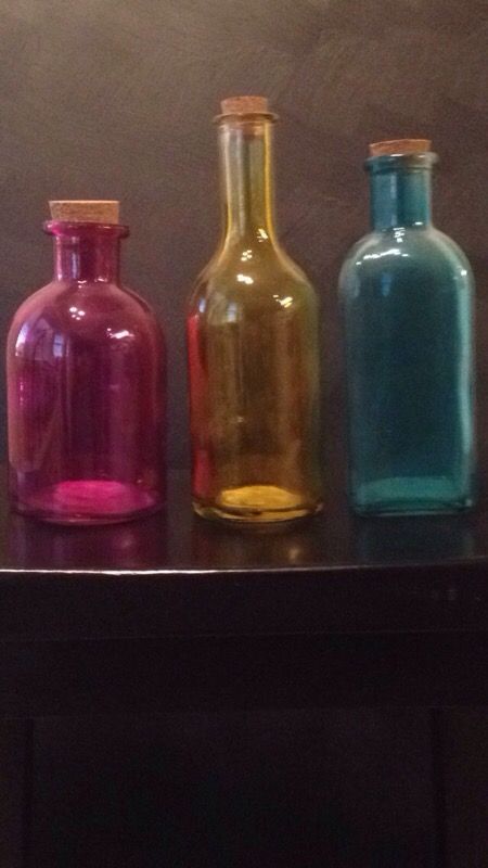 Glass bottles