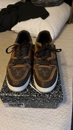 brown louis vuitton shoes