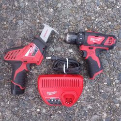 Milwaukee M12 Hacksaw Drill One Battery And A Charger. Good Condition. Many Other Tools. For Pickup Fremont Seattle. No Lowball Offers. No Trades
