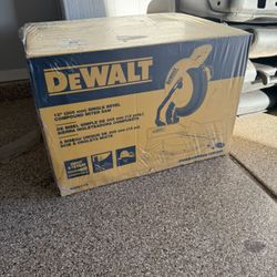Dewalt 12” Compound Miter Saw NEW